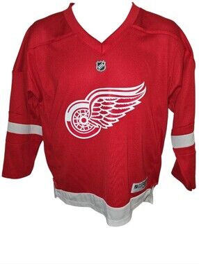 Reebok DETROIT RED WINGS Hockey Jersey Youth L/XL